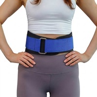 Ceinture de musculation en EVA avec logo personnalisé, fermeture auto-agrippante, réglable, respirante, douce, protection professionnelle pour une utilisation quotidienne en salle de sport