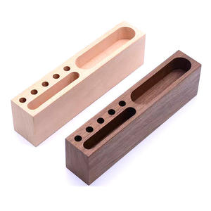 Support à stylos en bois de qualité supérieure pour organiser stylos, crayons, ciseaux et autres accessoires de bureau - Product Image 5