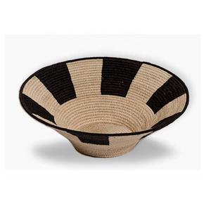 Panier de rangement rond en jute de luxe pour fruits et légumes Cuisine durable Pièce maîtresse multifonctionnelle écologique - Product Image 3
