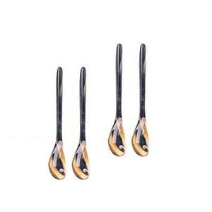 Cuillère à cornes au design unique, prix de gros, pour restaurant, couverts en corne de bœuf et de buffle naturels, cuillère de service de table - Product Image 5