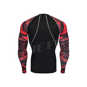 <b>MMA</b> <b>Rash</b> <b>Guard</b> Design Your Own Sublimation Compression Shirt Bjj Rashguard Custom Printed T-shirt - Product Image 2