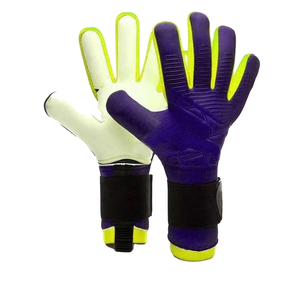 Gants de gardien de but professionnels antidérapants à fermeture auto-agrippante, imperméables, en microfibre et tricot de latex - Product Image 5