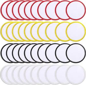 แพทช์รีดติดแบบซับลิเมชั่นสีขาว โพลีเอสเตอร์ สีตามสั่ง ขนาดและรูปทรงตามต้องการ แพทช์ติดหมวกขายส่ง ปี 2026 - Product Image 2