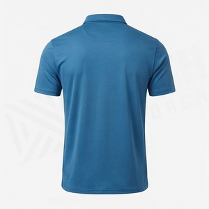 High Quality Men's Summer Golf <b>Polo</b> T-Shirt Slim Fit Breathable Polyester Short Sleeve <b>Zip</b> <b>Up</b> Cotton Plus Size Shirts - Product Image 2