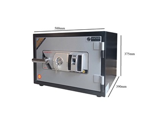 YUNOS YNS-37F Digital Finger print Key <b>Lock</b> Safe <b>Box</b> Wall Mounted Fireproof Safe Factory Direct Price - Product Image 6