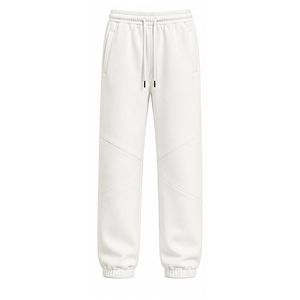 Custom Men Fleece Casual <b>Trousers</b> Comfortable Winter Sweatpants Wholesale OEM ODM Sportswear Garment Manufacturer Supplier - Product Image 1