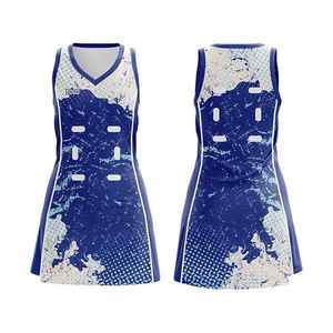 Hot Sale Women Breathable <b>Badminton</b> Uniform Sublimation Customized Netball <b>Badminton</b> Uniform for women - Product Image 5