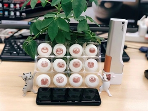 เครื่องพิมพ์กาแฟพกพา EVEBOT เครื่องพิมพ์อิงค์เจ็ทแบบมือถือสำหรับร้านกาแฟ ร้านอาหาร พิมพ์เค้ก นม โฟม โลโก้ ภาพเซลฟี่ พร้อมใช้งาน - Product Image 5