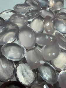 Wholesale Natural Rose Quartz Faceted Loose Gemstone Pink <b>Colour</b> - Product Image 6