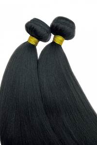 Extensions de cheveux humains vierges indiens NAJIR HAIR HUB, lisses, noirs, style doux, 100 g - Product Image 3