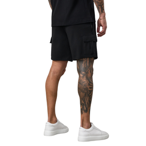 Conjunto Deportivo Informal para Hombre, Sudadera con Capucha y Cierre Completo, Pantalones Cortos, Ropa Deportiva para Entrenamiento, Traje Deportivo de Verano - Product Image 5