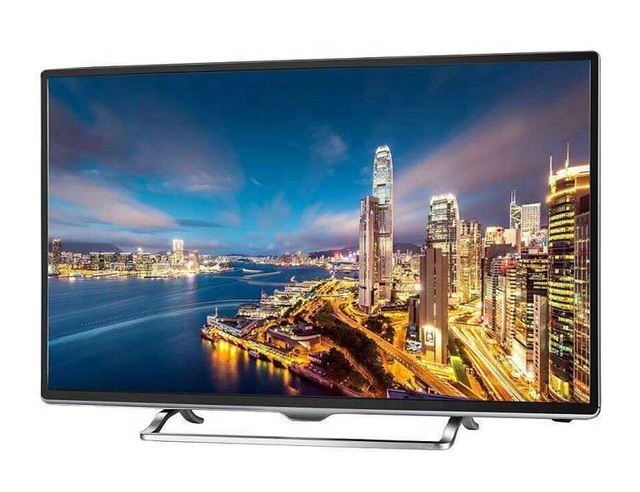 Grade Black Bezel 32 Inch Universal LED TV T2+S2+C HD Smart Television with Multi-Language Support
