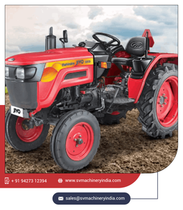 El mejor tractor agrícola Mahindra 275 DI Eco 4WD con dirección asistida dual, rueda nueva, engranaje de Motor central de 35HP, comprar distribuidor líder - Product Image 3