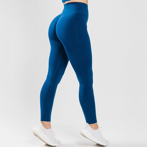 Private <b>Label</b> Women's Yoga Leggings Custom Logo High Waist Fitness Pants OEM ODM Wholesale Manufacturer - Product Image 2