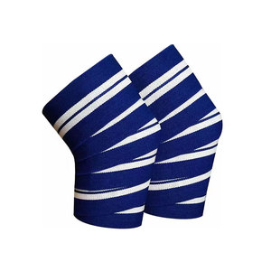 Fitness Knee <b>Wraps</b> for Gym Workout Support for Squats Strong <b>Stretch</b> Material Comfortable and Durable Use - Product Image 1