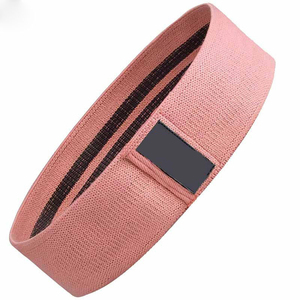 Banda de tela para entrenamiento de glúteos para ejercicios de resistencia en el gimnasio, accesorios de fitness al por mayor con logotipo personalizado OEM y personalización. - Product Image 4