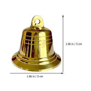 Campana Colgante Dorada de Latón Estilo Vintage, Campana de Hierro Antigua para Decoración del Hogar y Jardín - Product Image 5