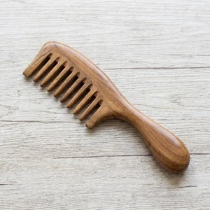 Peigne à cheveux en bois de haute qualité, best-seller, pour usage domestique, soin des cheveux, massage, couleur naturelle, forme personnalisée - Product Image 5