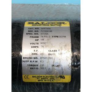 Motorreductor BALDOR GPP7459, 31725A, Tipo - Equipo y Piezas de Semiconductores de Confianza a Nivel Global - Product Image 1
