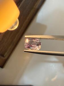 Alexandrite naturelle, pierre précieuse en vrac, taille coussin ovale, changeant de couleur vert-bleu, facettée, 5.30x7mm, 0.91ct, pierre de collection pour joaillerie fine - Product Image 2