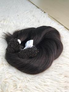 Prix de gros de kératine vietnamienne I Tip couleur piano extensions de cheveux vierges brutes Remy Itip à double tirage - Product Image 3