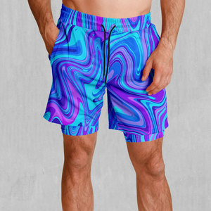 Shorts de sublimation pour hommes à séchage rapide et respirants avec votre logo, style unique, shorts de sublimation pour hommes sur mesure - Product Image 1