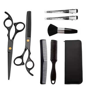 Kit de Peluquería Profesional de Alta Calidad, Personalizable, Duradero y Reutilizable, Juego de Tijeras y Peines de Acero Inoxidable, Herramienta de Corte - Product Image 2