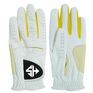 Gants de golf personnalisés, achat en gros, impression personnalisée, logo personnalisé, toucher doux, paume en cuir véritable, fabricant de gants de golf pour adultes - Product Image 2