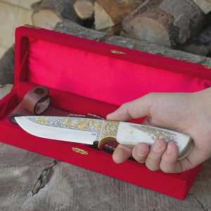 Cuchillo Drop Point Zombie con Hoja de Acero Inoxidable y Mango Decorativo de 0.6mm de Grosor - Product Image 6