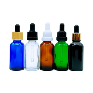 ขวดแก้วหยดสีชาขนาด 5 มล. 10 มล. 15 มล. 20 มล. 30 มล. 50 มล. 100 มล. แบบกำหนดเองได้ - Product Image 1