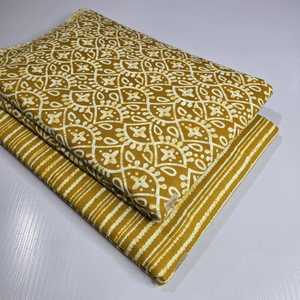 Top Bottom Unstitched Woven Jaipuri Printed Denim Fabric Set | 60x60 | 1 Batch 5m Top 5m Bottom | Girls Boys Suit | Home Textile - Product Image 5