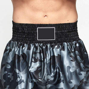 Pantalones Cortos de MMA al por Mayor, Unisex para Adultos, de Poliéster/Algodón, Transpirables, Ligeros, de Secado Rápido, Elásticos, para Artes Marciales - Product Image 3