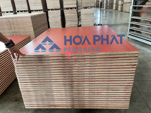 แผ่นปูพื้นคอนเทนเนอร์ไม้ยางพาราและไม้ไผ่ HPF รุ่นยอดนิยม คุณภาพชั้นหนึ่ง ตกแต่งด้านเดียว ขนาดมาตรฐาน 28 มม. E1 ผลิตในเวียดนาม - Product Image 2
