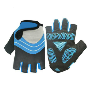 Gants de vélo professionnels pour équipes cyclistes avec tissu ventilé, paume absorbant les chocs, logo personnalisé, OEM, vente en gros - Product Image 4
