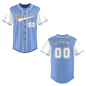 Maillot de baseball pour homme de haute qualité, t-shirt de sport athlétique, matière respirante, fermeture boutonnée, pour usage décontracté, gym et sports de plein air - Product Image 4