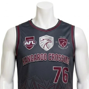 เสื้อทีม AFL แบบกำหนดเอง พิมพ์ลายแบบ Dye Sublimation ด้วยความร้อน รับผลิตแบบ OEM ODM จำนวนมาก - Product Image 2