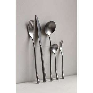 Services de couverts de style français, 4 pièces, dernier design, finition miroir, pour restaurants. - Product Image 4