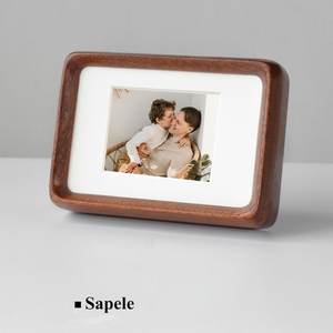 Handmade Hardwood Rustic Eco-Friendly Lightweight Picture <b>Frame</b> for <b>Wall</b> Photo Display - Product Image 1