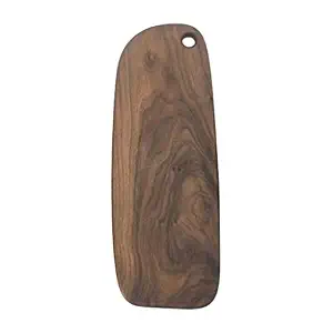 Planche à découper en noyer FAIZA CRAFT, plateau en bois, support pour couteau, épaisseur 2 cm, passe au lave-vaisselle, forme irrégulière, pour steak, pizza, hachage FC-4914 - Product Image 5