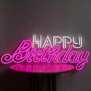 Letrero Luminoso LED con Letras y Números, Diseño Personalizado, Acrílico, RGB, Neón, para Fiestas - Product Image 1