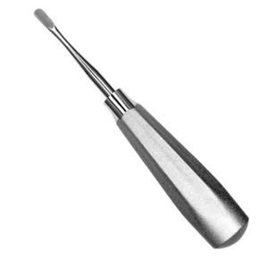 Luxateur dentaire chirurgical droit dentelé 5 mm en acier inoxydable pour extraction dentaire et chirurgie buccale - Product Image 3
