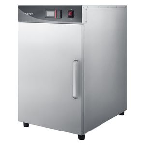 Scaldavivande Elettrico Commerciale a 5 Ripiani in Acciaio Inossidabile con Vassoio Raccogli-Acqua, Porta Singola e Ripiani Regolabili - Product Image 1