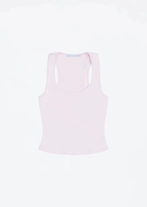 Top Corto sin Mangas con Cuello Redondo para Mujer, Color Sólido, Corte Minimalista, Tejido de Punto, Spandex, Poliéster, Transpirable, para Todas las Temporadas - Product Image 3
