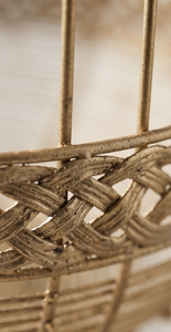 Bol en métal tressé à motif treillis, texture moulée, pour cuisine et salle à manger, article de vaisselle, fournisseur pour commandes en gros - Product Image 3