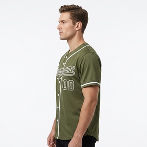 Maillot de baseball pour homme, tissu respirant, léger, idéal pour l'entraînement et les matchs, design durable avec un style sportif moderne - Product Image 5