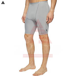 กางเกงขาสั้นออกกำลังกายผู้ชายไซส์ใหญ่ พิมพ์โลโก้ได้ตามต้องการ สำหรับเล่นกีฬา วิ่ง ฟิตเนส มีกระเป๋า - Product Image 3