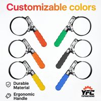 Clé à filtre à huile professionnelle usinée avec précision, mâchoires pivotantes résistantes à l'usure, modèle YUFANCHENG 3006, outils à main OEM pour usine de fer