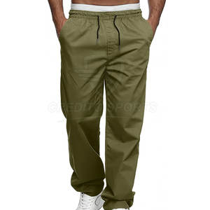 Pantalon Homme Confortable Grande Taille – Coupe Droite Décontractée avec Taille Élastique - Product Image 2