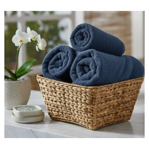 Toallas Faciales y de Baño de Algodón 100% Sin Torsión, de Estilo Moderno, Calidad Confiable, al Precio Más Bajo del Mercado, del Fabricante Indio - Product Image 1