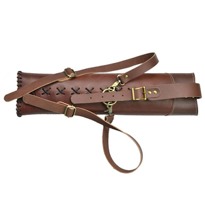 Nuevo Estilo Vintage, Diseño Único, Funda de Cuero para Arco, Diseño de Bolsillo Personalizado, Funda de Cuero Genuino para Arco - Product Image 2